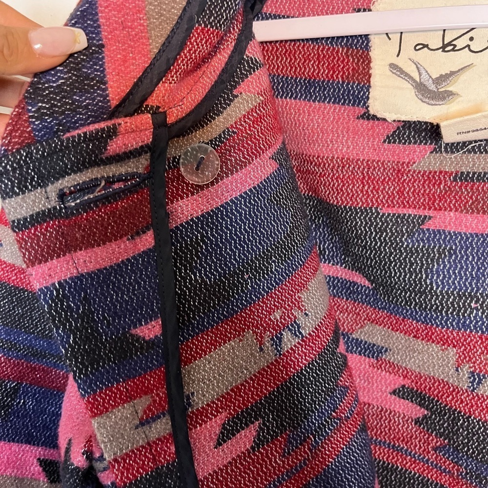 Tabitha Pink and Blue Aztec Print Jacket 
LP - Picture 7 of 13